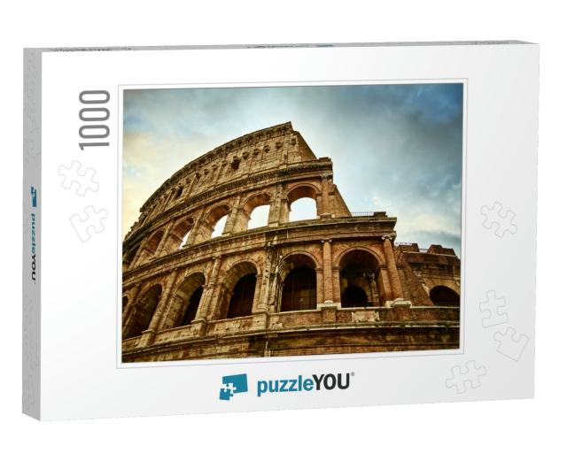 Colosseum in Rome, Italy... Jigsaw Puzzle with 1000 pieces