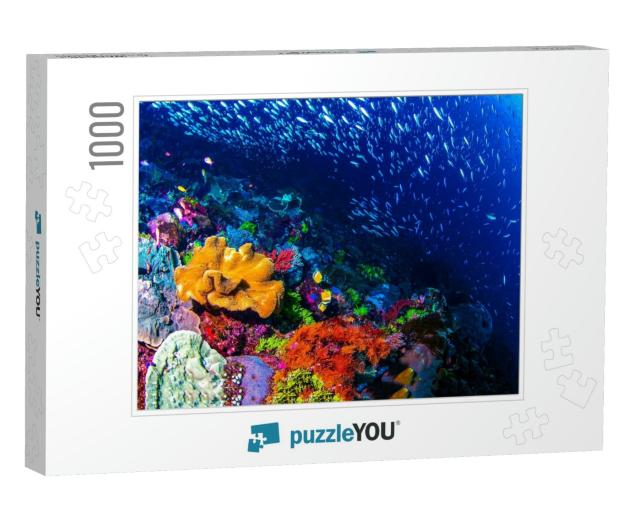 Coral Reef Beautiful Underwater Landscape... Jigsaw Puzzle with 1000 pieces