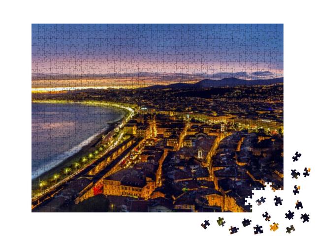 Nice in the Evening After Sunset... Jigsaw Puzzle with 1000 pieces