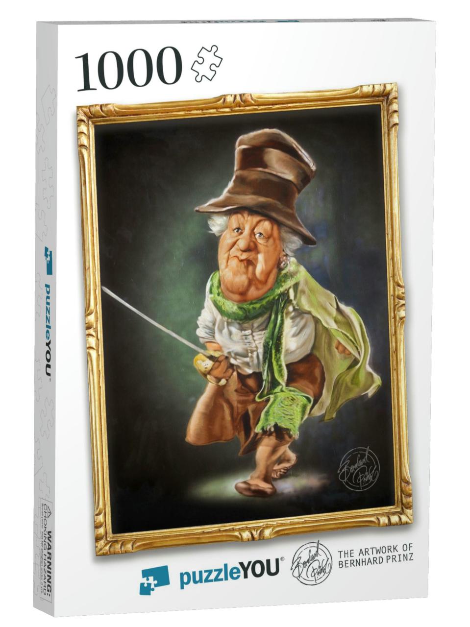 Miss Margaret Rutherford Portrait Jigsaw Puzzle with 1000 pieces