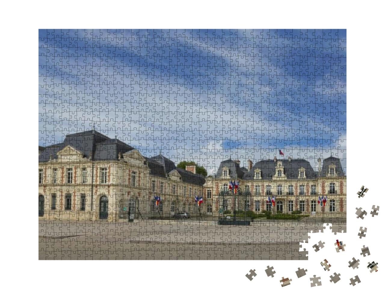 Building of Prefecture in Poitiers, France... Jigsaw Puzzle with 1000 pieces