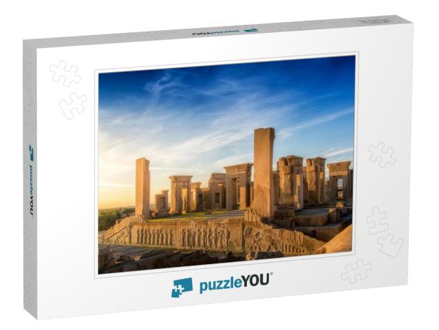 Persepolis Old Persian Parsa Was the Ceremonial Capital o... Jigsaw Puzzle