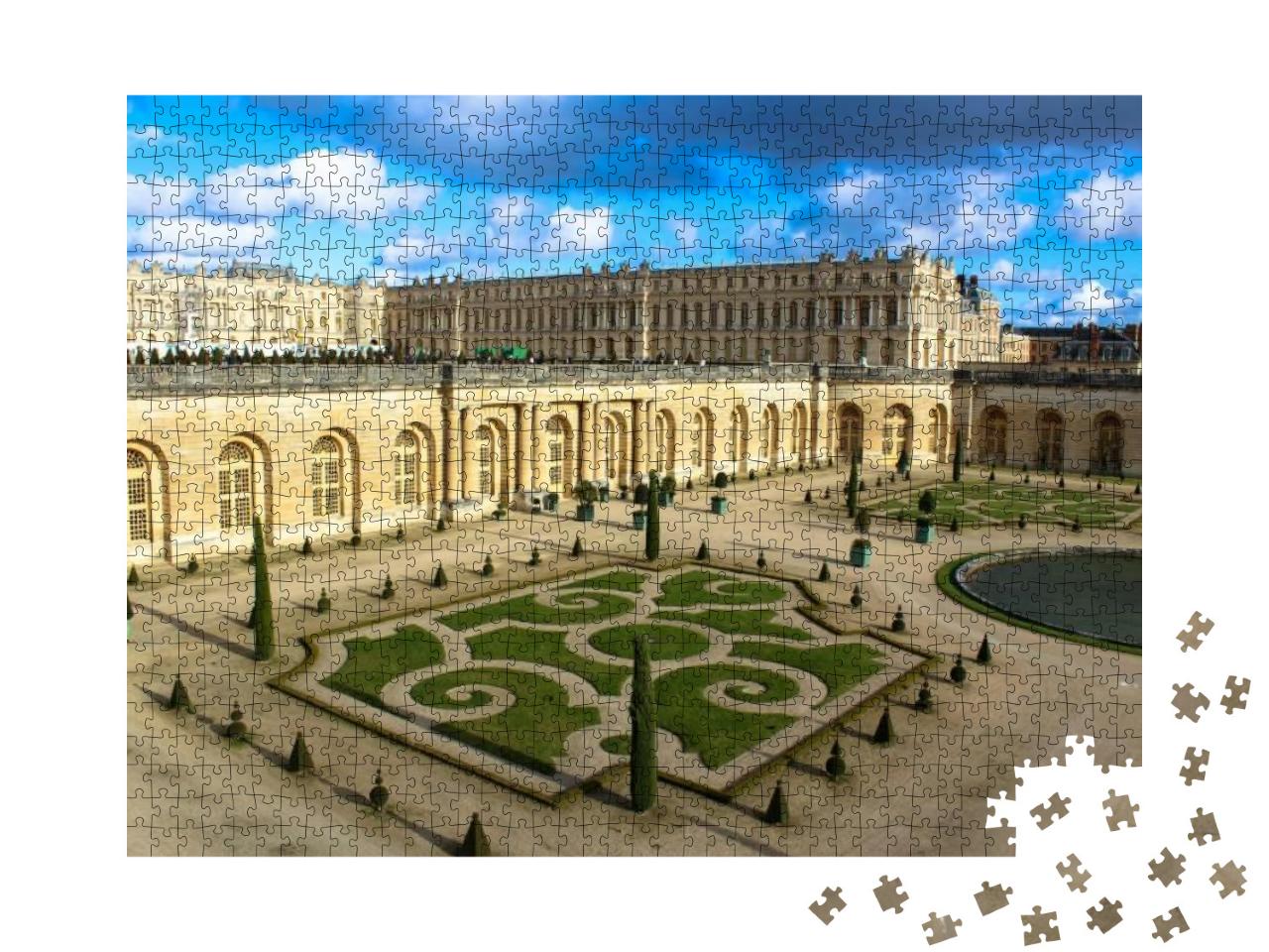The Palace of Versailles Was the Principal Residence of t... Jigsaw Puzzle with 1000 pieces