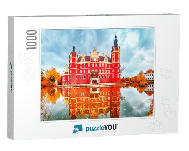 Bad Muskau Park & Palace - Famous UNESCO World Heritage S... Jigsaw Puzzle with 1000 pieces