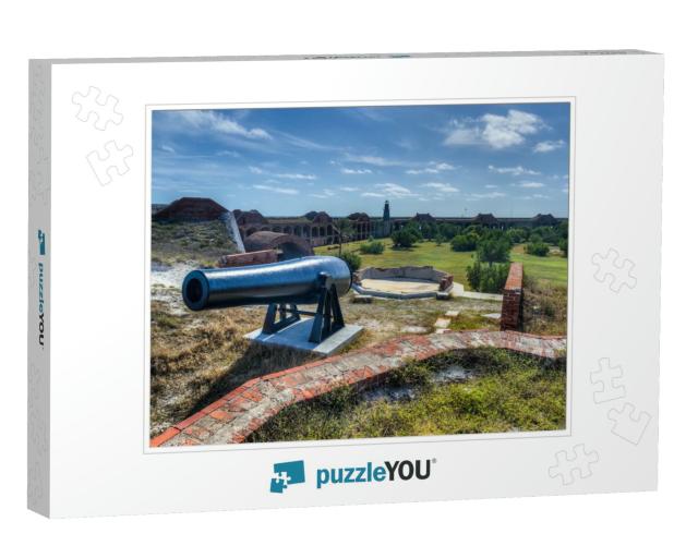 Cannon in Fort Jefferson At the Dry Tortugas National Par... Jigsaw Puzzle