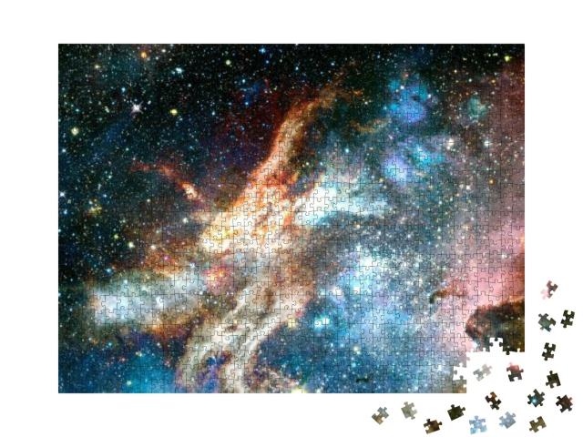Endless Universe. Elements of This Image Furnished by Nas... Jigsaw Puzzle with 1000 pieces