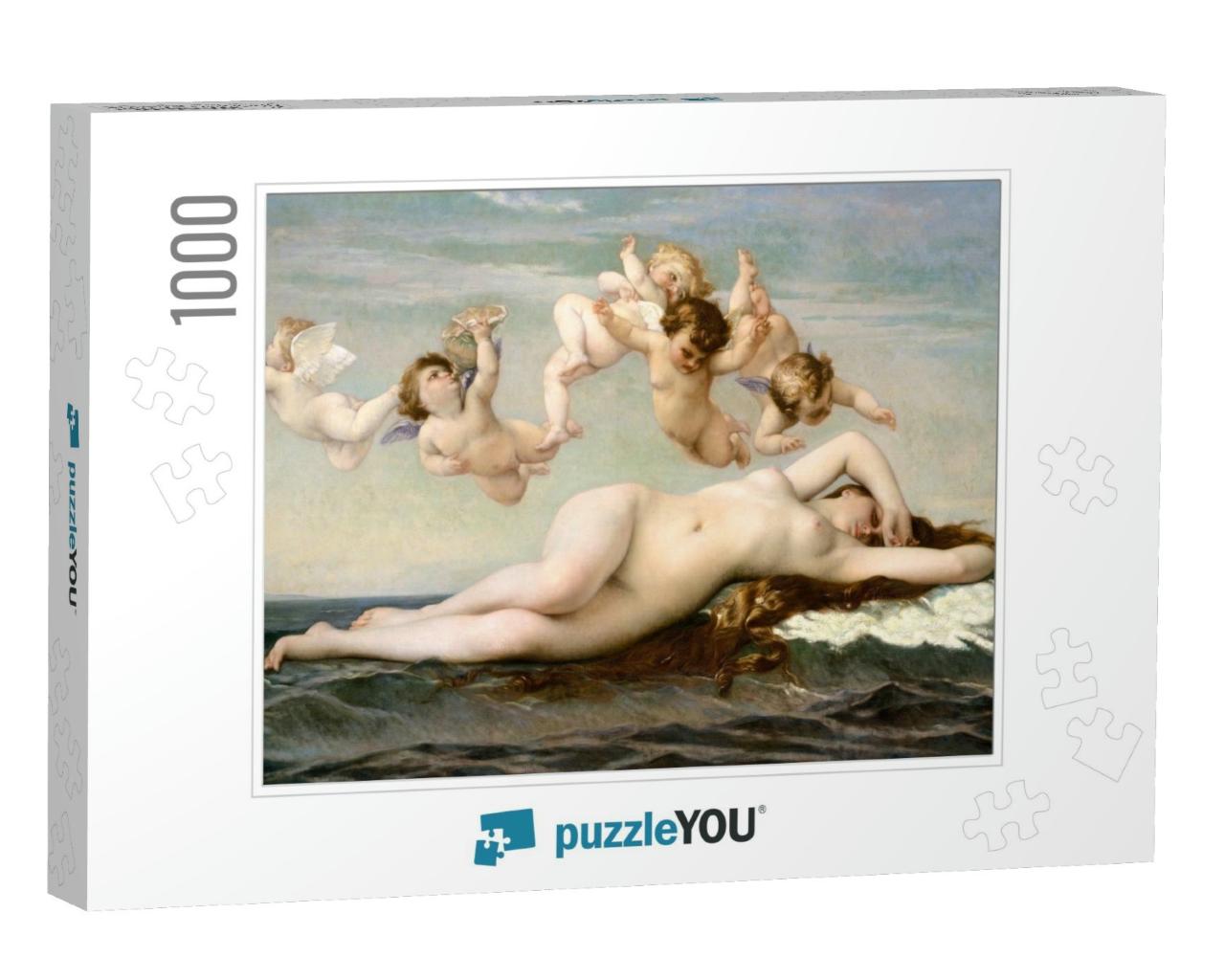 The Birth of Venus, by Alexandre Cabanel, 1875, French Pa... Jigsaw Puzzle with 1000 pieces