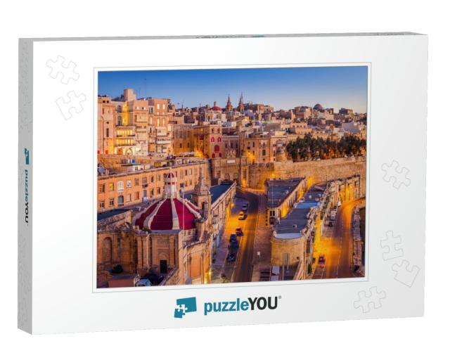 Valletta, Malta - the Traditional Houses & Walls of Valle... Jigsaw Puzzle