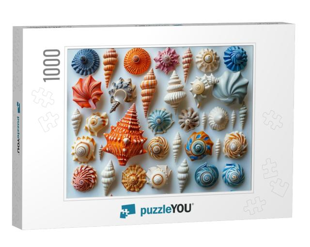 Seashells Jigsaw Puzzle with 1000 pieces