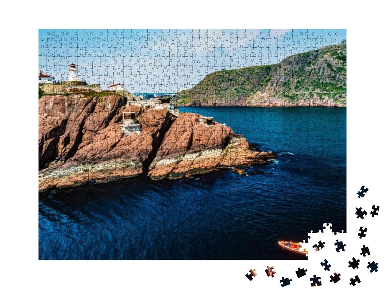 Aerial Image of St. Johns, Newfoundland, Canada... Jigsaw Puzzle with 1000 pieces