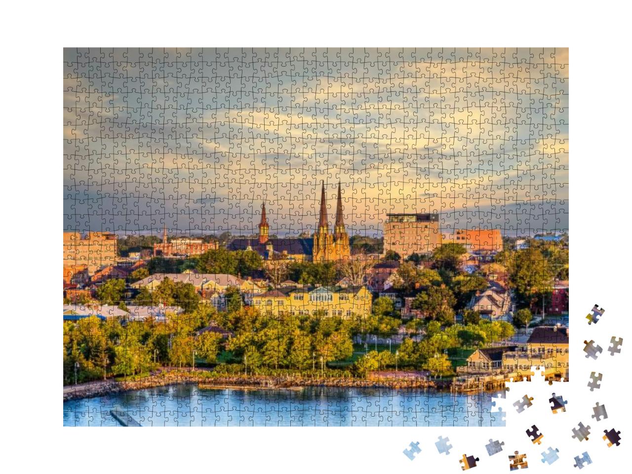 Afternoon Light in Charlottetown... Jigsaw Puzzle with 1000 pieces
