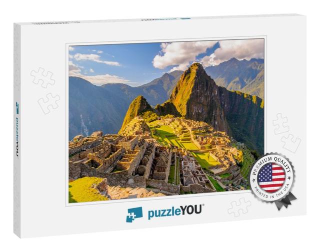 Machu Picchu Peru, Southa America, a UNESCO World Heritag... Jigsaw Puzzle