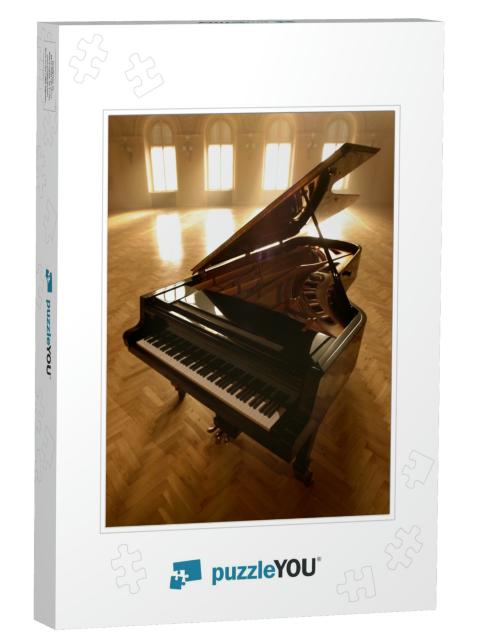 Grand Piano in Concert Hall... Jigsaw Puzzle