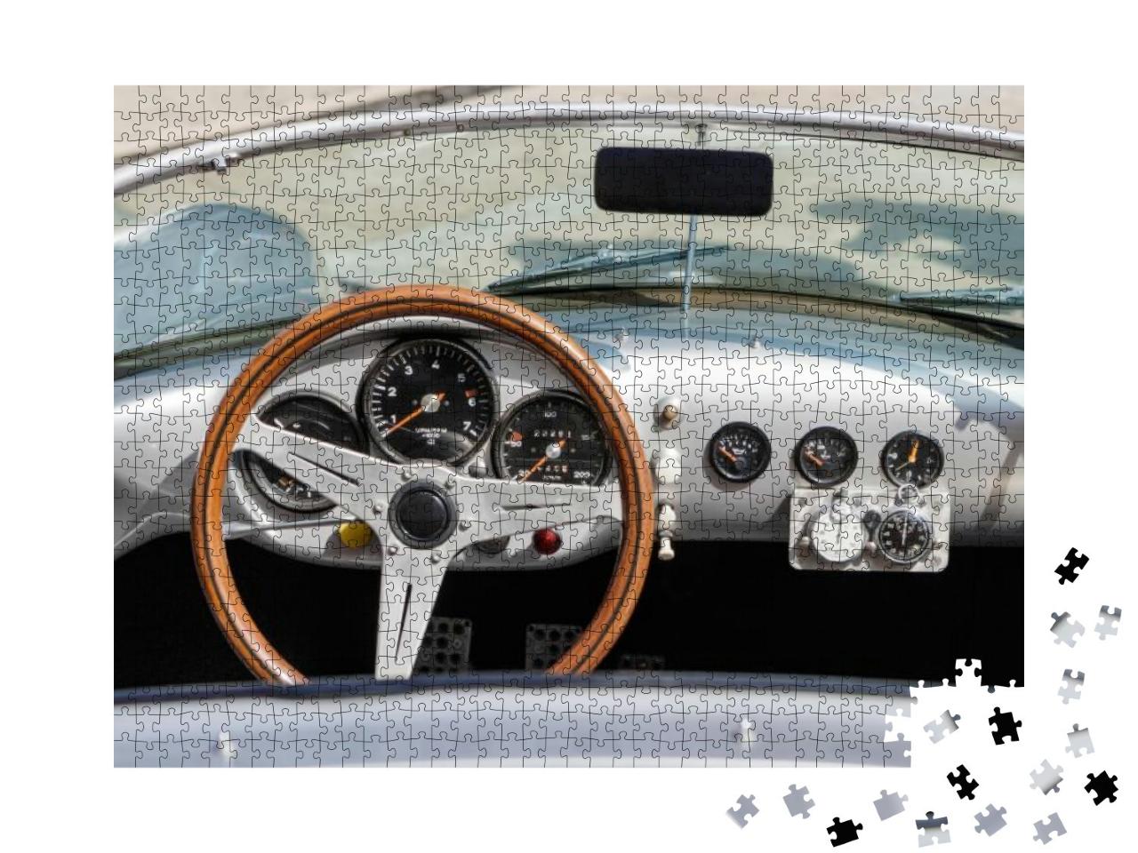 Detailed Photo of the Interior Dashboard, Steering Wheel... Jigsaw Puzzle with 1000 pieces