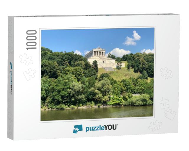 The Walhalla is a Hall of Fame that Honors Laudable & Dis... Jigsaw Puzzle with 1000 pieces