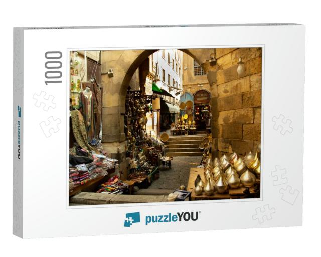 Souk of Cairo, Egypt Market... Jigsaw Puzzle with 1000 pieces
