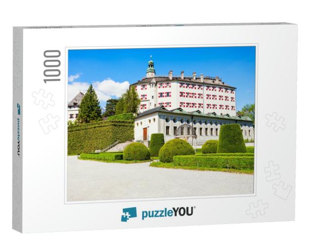 Ambras Castle or Schloss Ambras Innsbruck is a Castle & P... Jigsaw Puzzle with 1000 pieces