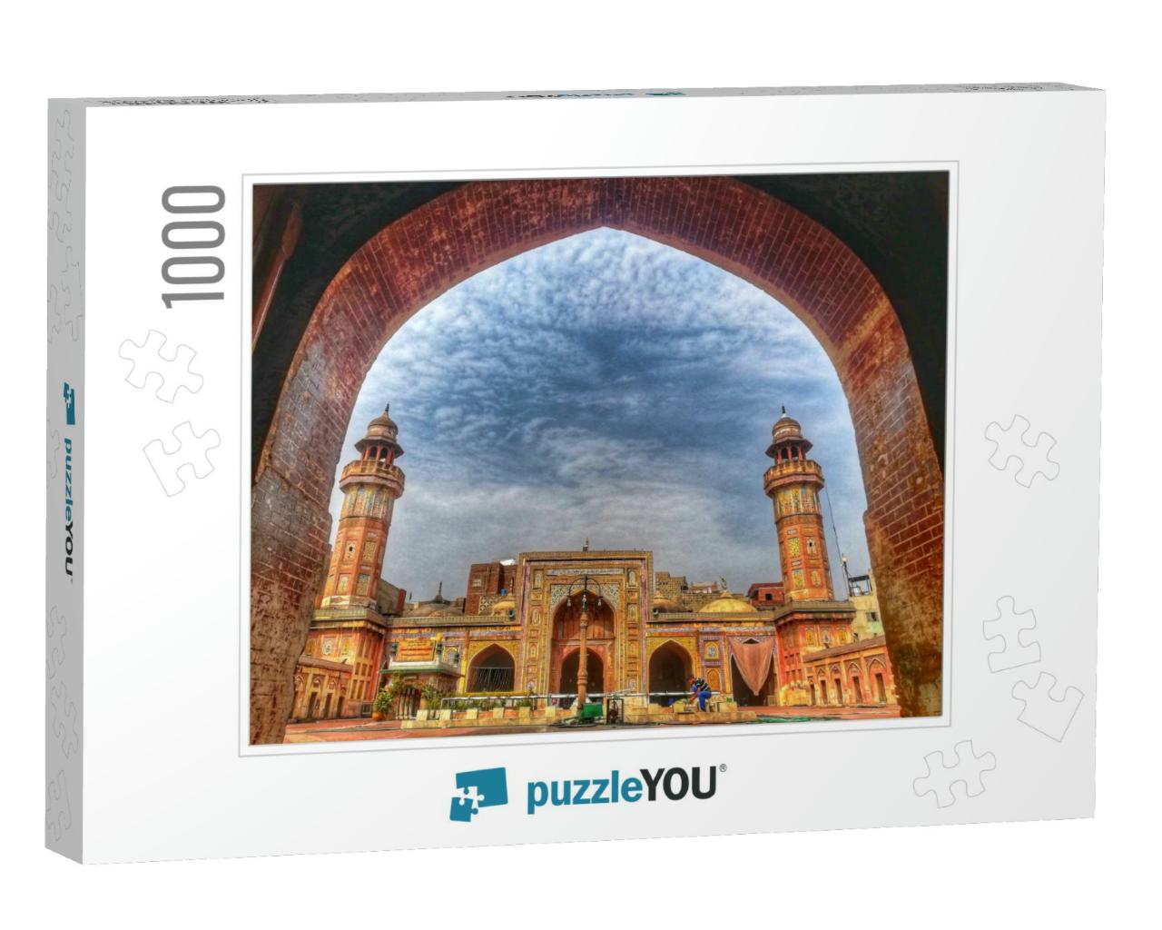 Beautiful View of Wazir Khan Masjid Lahore Pakistan... Jigsaw Puzzle with 1000 pieces