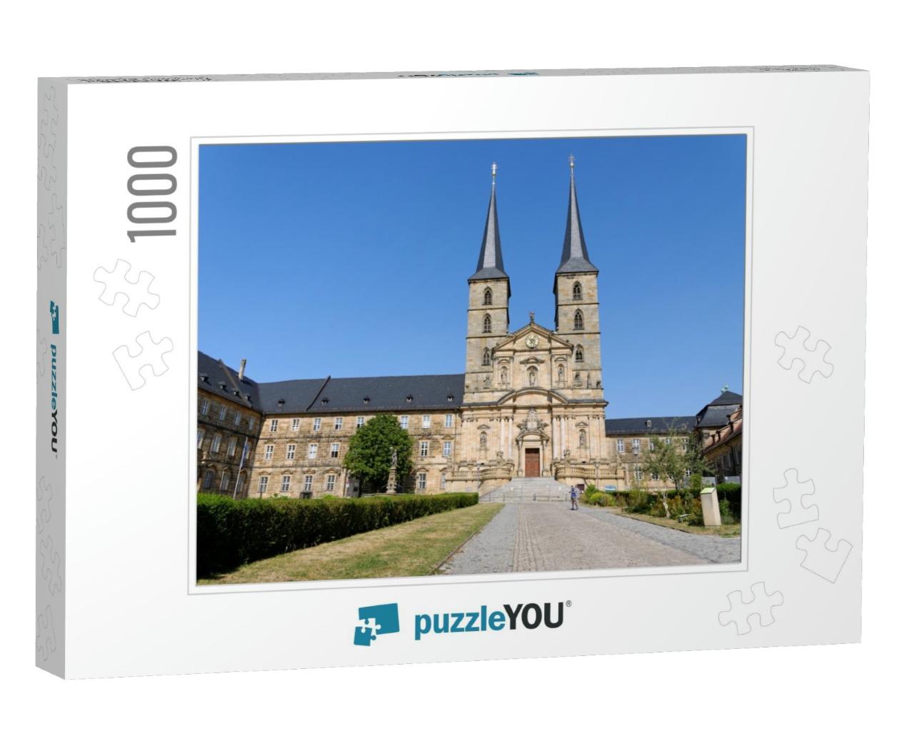 St Michael Church, Michaelskirche in Bamberg, Germany. It... Jigsaw Puzzle with 1000 pieces