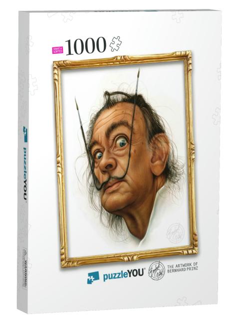 Salvador Dali Portrait Jigsaw Puzzle