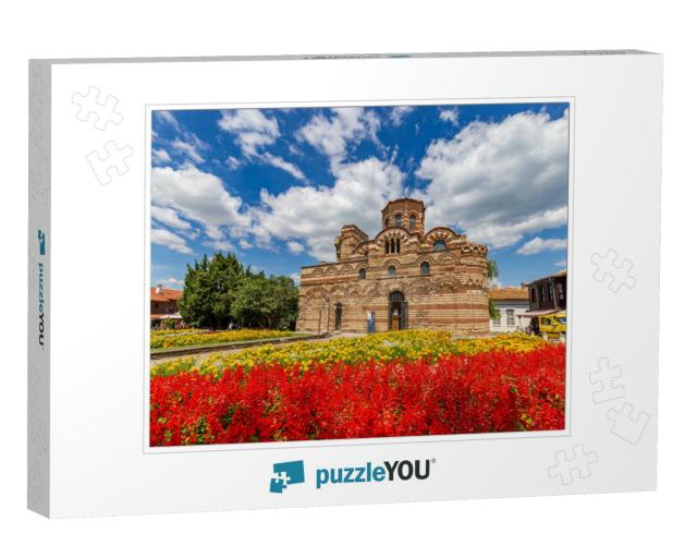 Nessebar, Bulgaria - Church of Christ Pantocrator in the... Jigsaw Puzzle