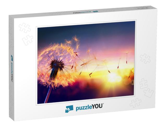 Dandelion to Sunset - Freedom to Wish... Jigsaw Puzzle