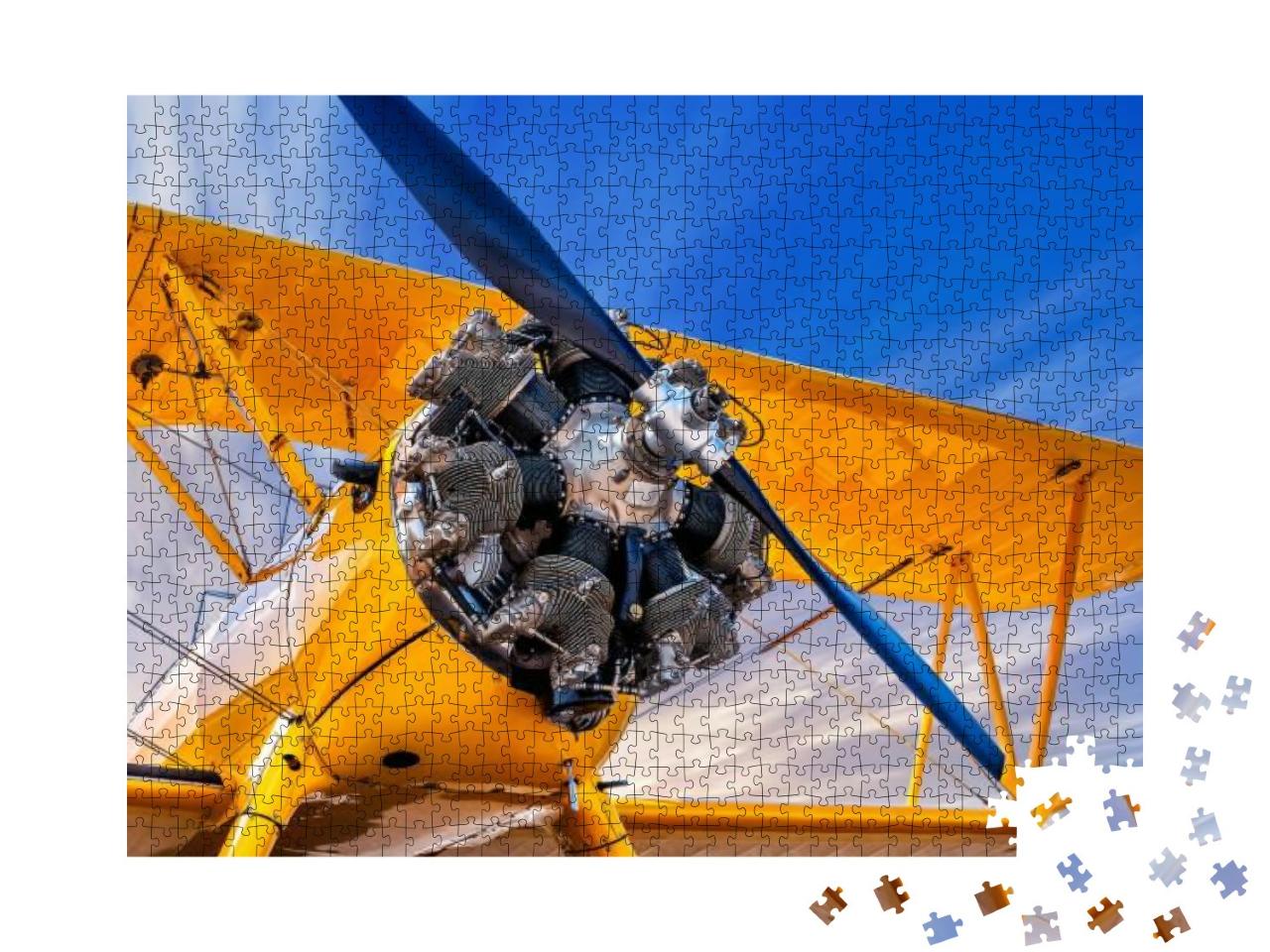 Propeller of an Historical Aircraft... Jigsaw Puzzle with 1000 pieces