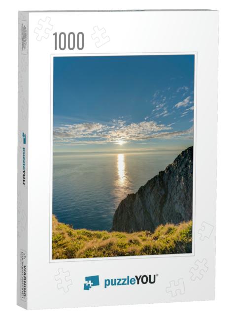 North Cape Nordkapp, on the Northern Coast of the Island... Jigsaw Puzzle with 1000 pieces
