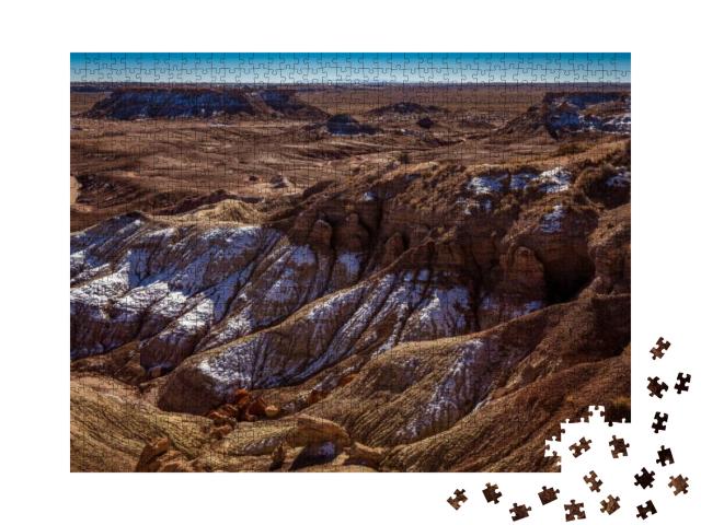Petrified Forest Park Landscapes... Jigsaw Puzzle with 1000 pieces