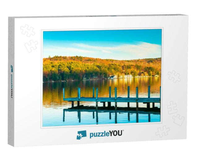 A Pier on a Quite Lake... Jigsaw Puzzle