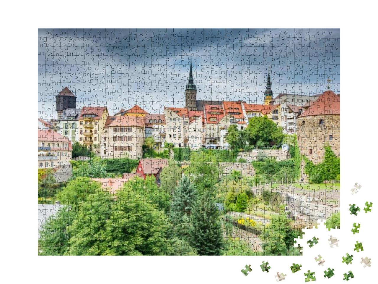 Cityscape of Bautzen Saxony, Germany... Jigsaw Puzzle with 1000 pieces