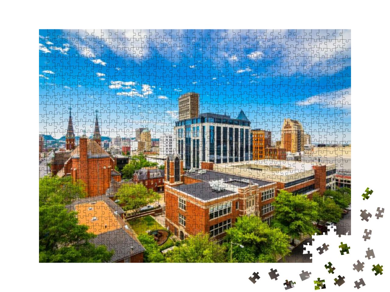 Birmingham, Alabama, USA Downtown City Skyline... Jigsaw Puzzle with 1000 pieces