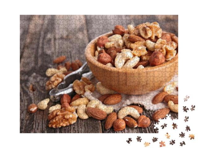 Assortment of Nuts... Jigsaw Puzzle with 1000 pieces