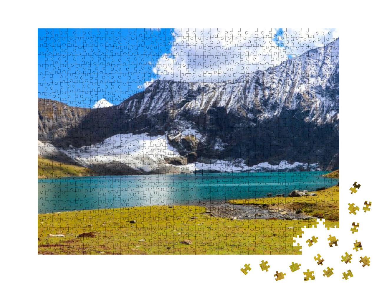 Ratti Gali Lake, Dowarian, Neelum Valley, Azad Kashmir, N... Jigsaw Puzzle with 1000 pieces