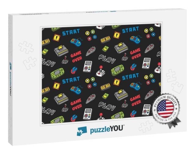 Video Game Seamless Background... Jigsaw Puzzle