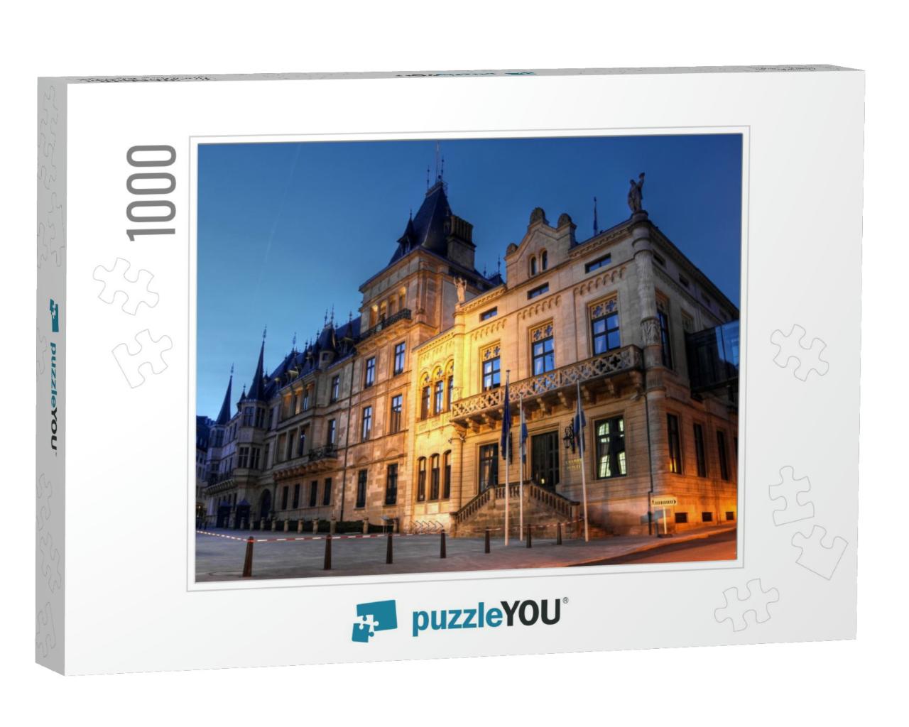 Grand Ducal Palace & the Chamber of Deputies, Luxembourg... Jigsaw Puzzle with 1000 pieces
