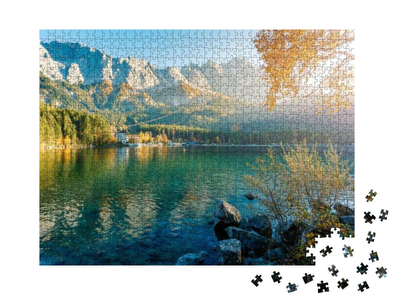 Picturesque Landscape & Gorgeous Scene. Alpine Landscape... Jigsaw Puzzle with 1000 pieces