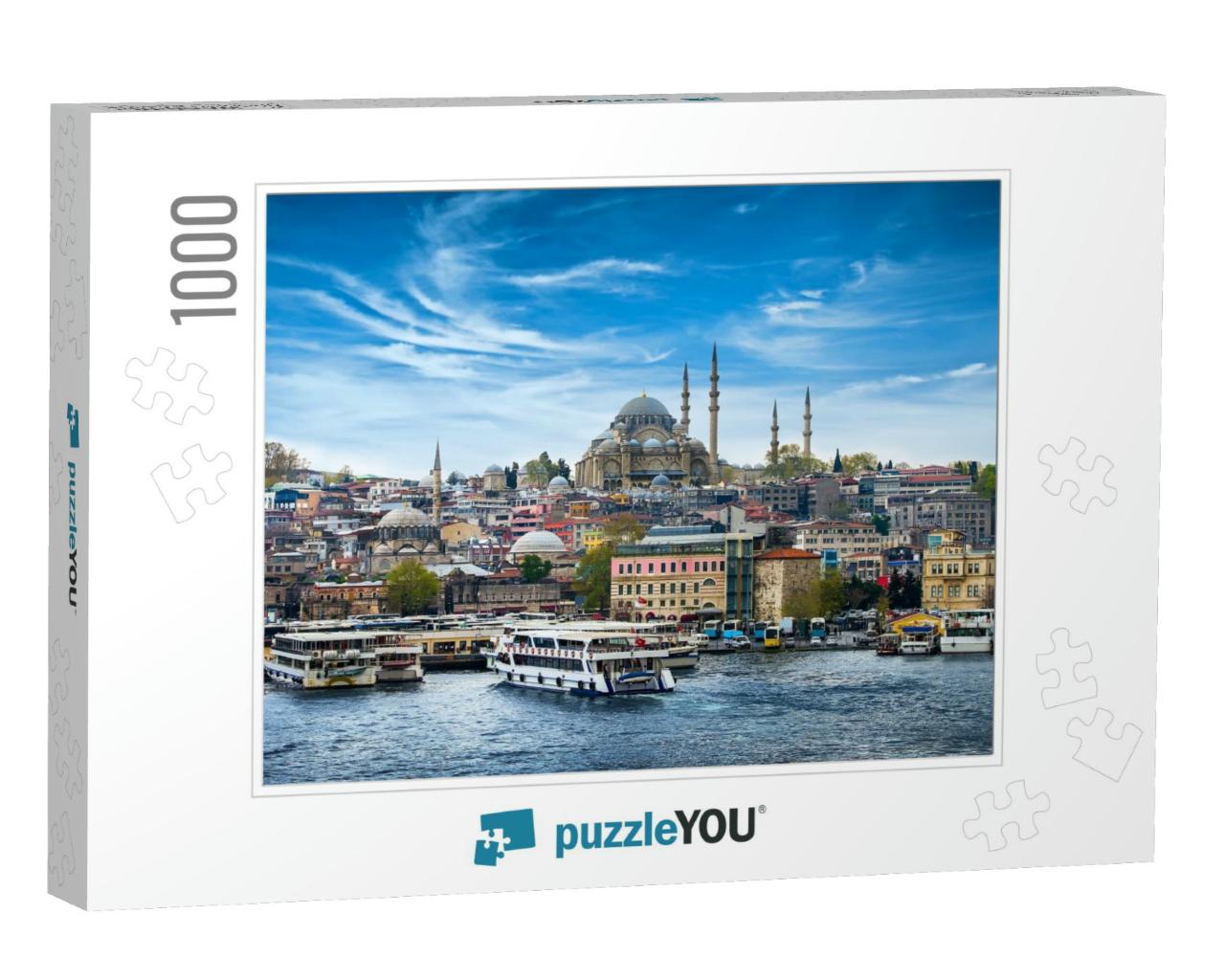 Istanbul the Capital of Turkey, Eastern Tourist City... Jigsaw Puzzle with 1000 pieces