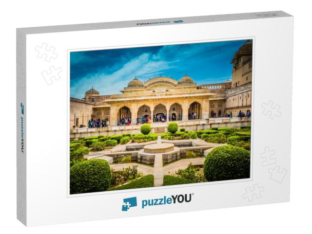 Sheesh Mahal of Amber Fort of Jaipur... Jigsaw Puzzle