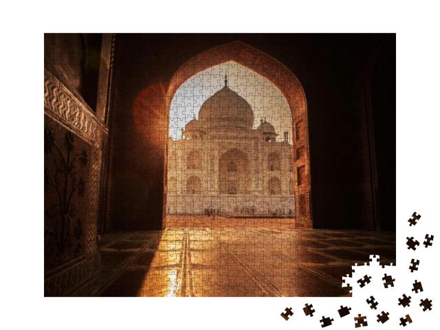 Taj Mahal / Agra, India... Jigsaw Puzzle with 1000 pieces