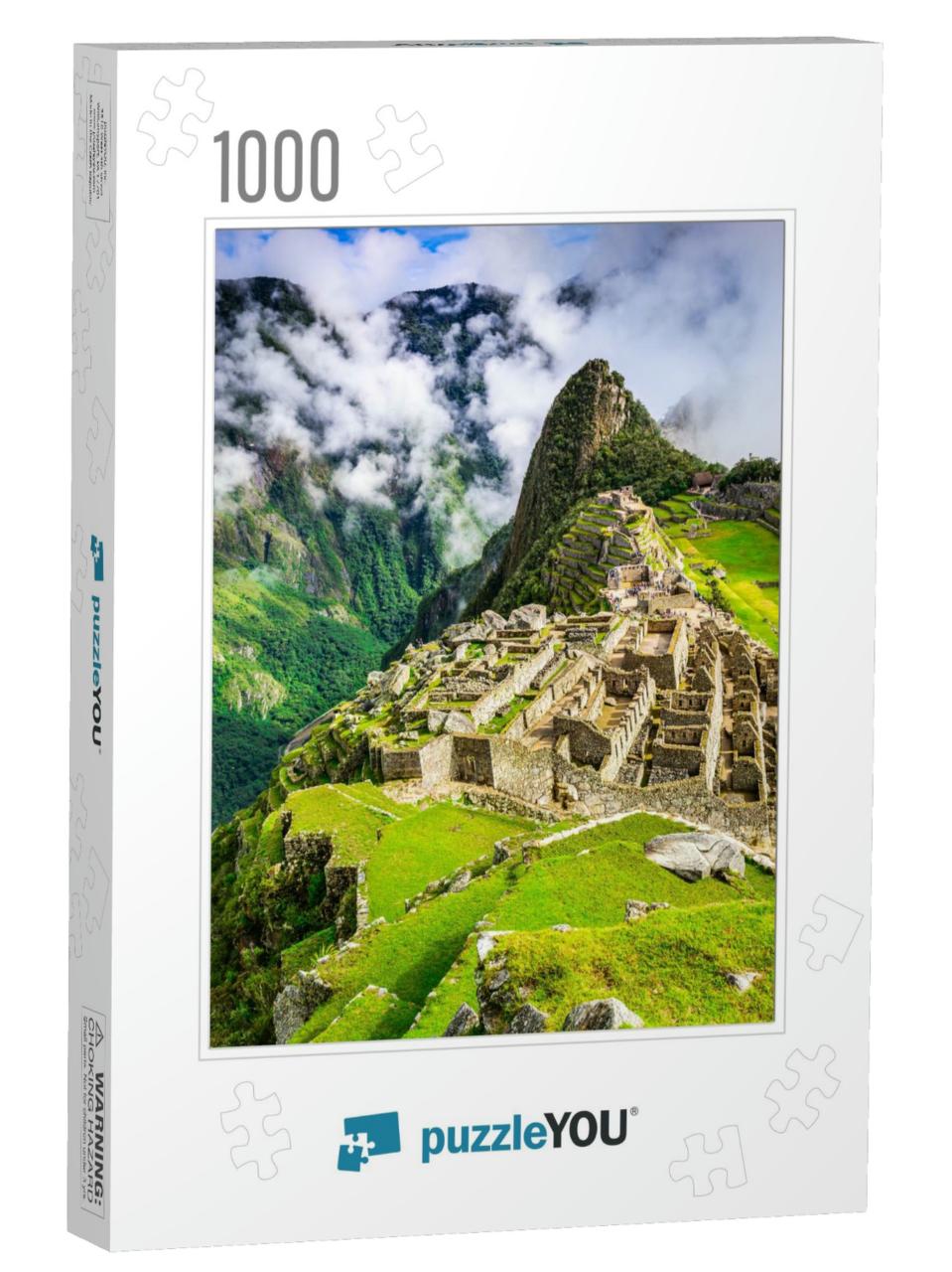 Machu Picchu, Peru - Ruins of Inca Empire City, in Cusco... Jigsaw Puzzle with 1000 pieces