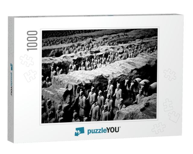 Terra Cotta Warriors... Jigsaw Puzzle with 1000 pieces
