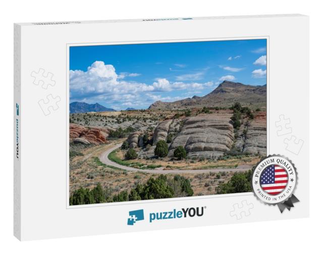Usa, Nevada, Nye County, Basin & Range National Monument... Jigsaw Puzzle