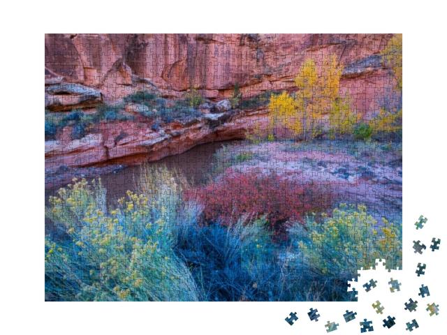 Capitol Reef National Park in Utah State of the United St... Jigsaw Puzzle with 1000 pieces